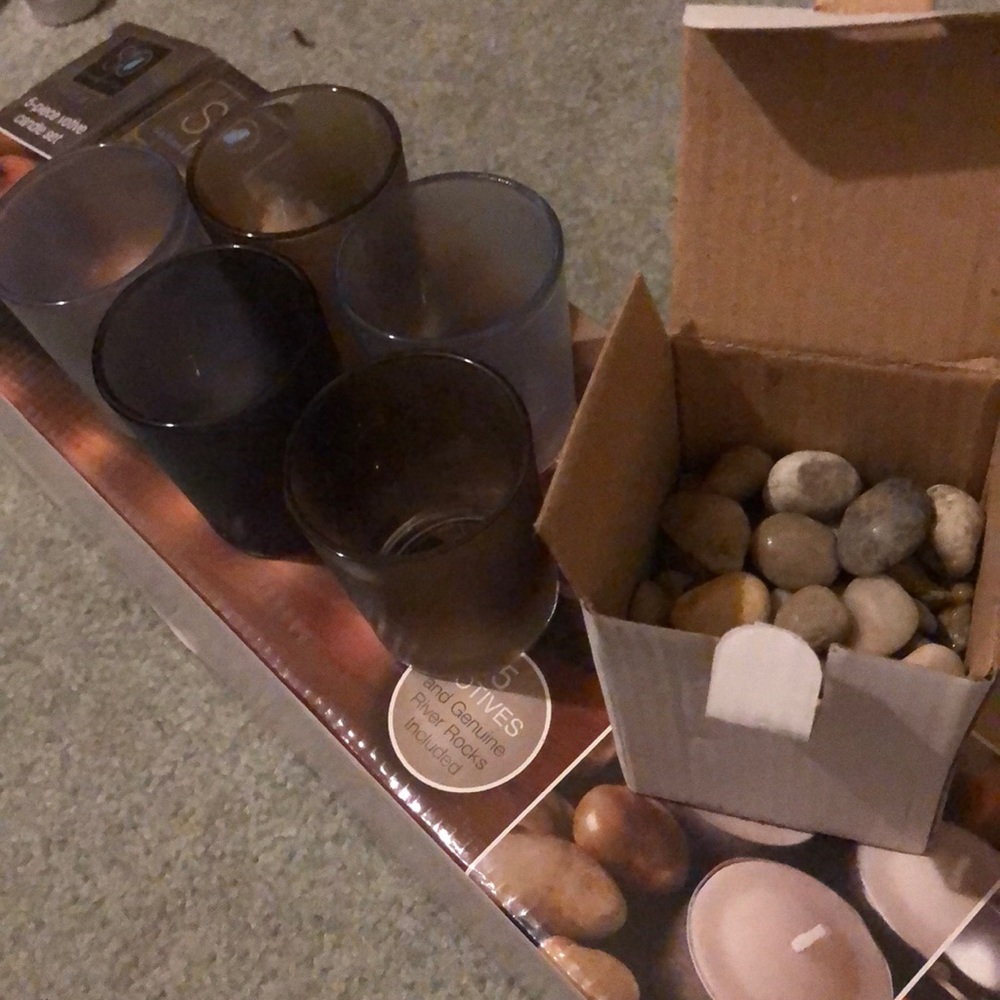 5-Piece Votive Candle Set - Sarah Peyton Home - Picture 5 of 8